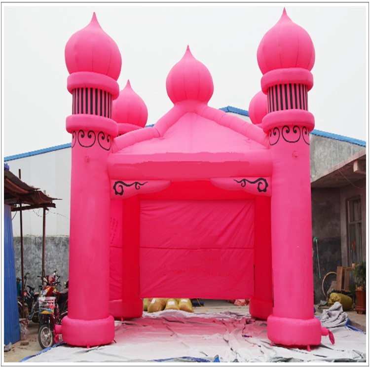 甘谷粉色帐篷